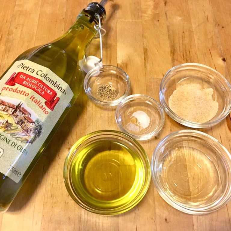 フレッシュミントドレッシングのレシピ