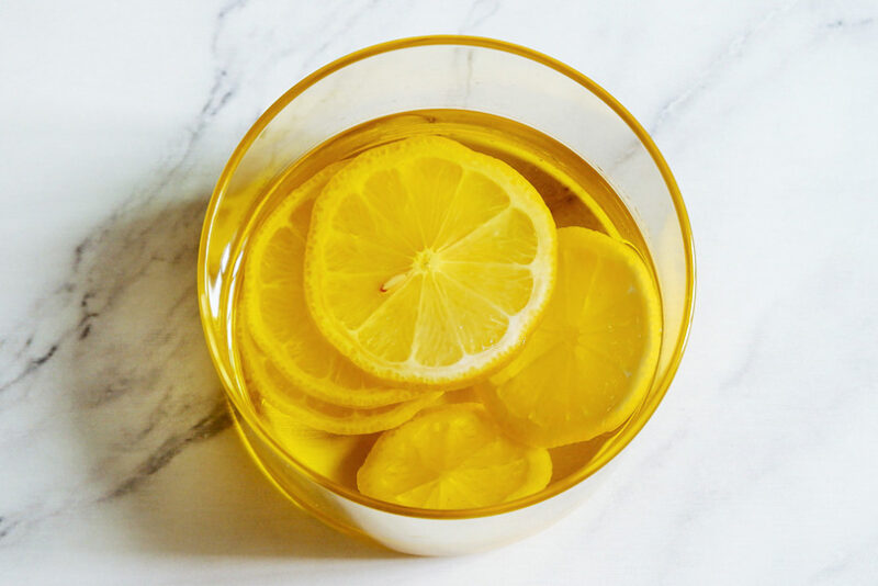 基本のレモンオリーブオイルのレシピ
