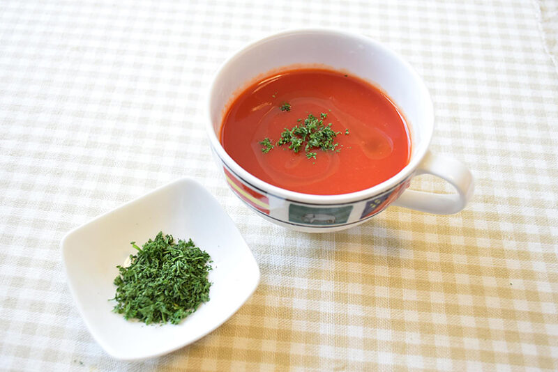 冷製トマトスープ