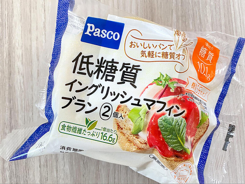 【Pasco】低糖質イングリッシュマフィン ブラン