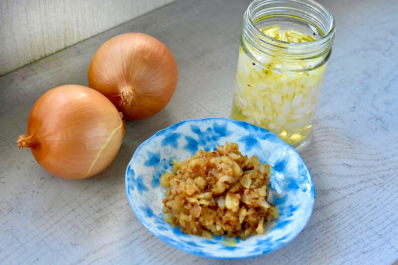 みじん切りの玉ねぎを使ったおすすめの保存食レシピ