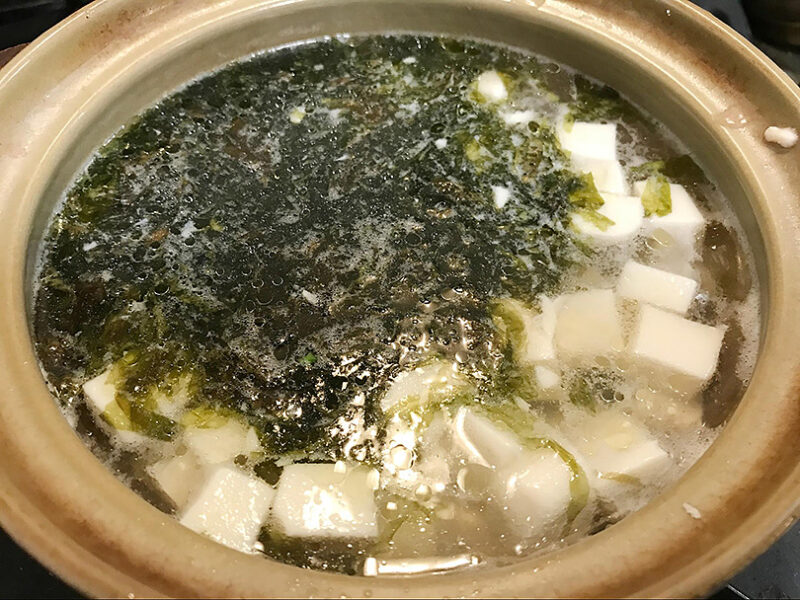 生海苔、豆腐
