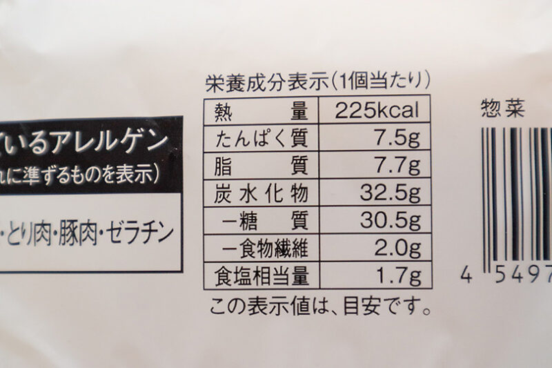 ローソン　伽哩本舗監修　半熟卵入り焼きカレーパン