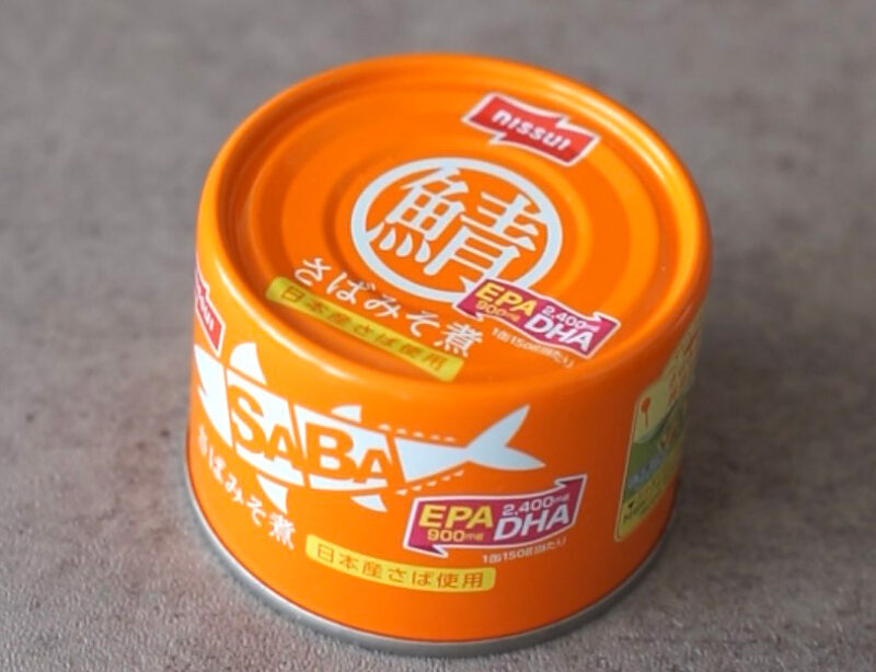 サバ味噌缶