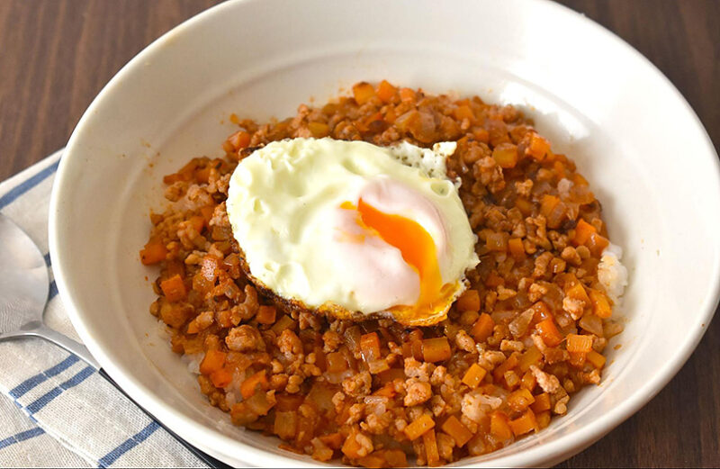 スパイス香るキーマカレー