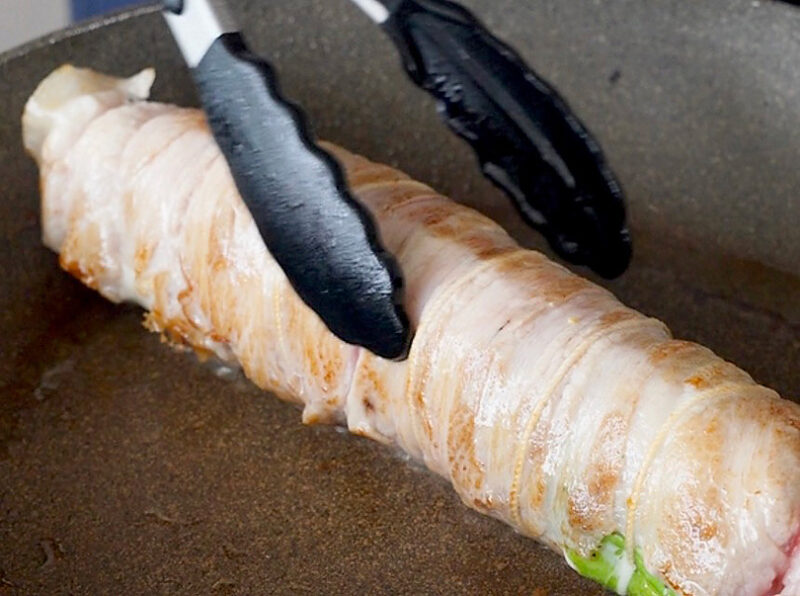 全面に焼き目をつける