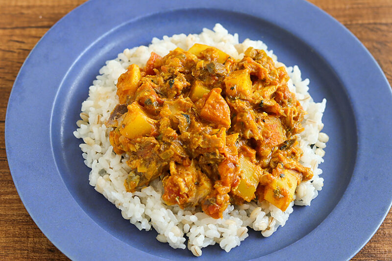 サバ缶キーマカレー