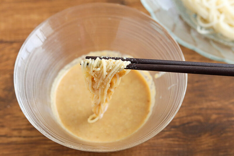 くるみ味噌だれそうめん