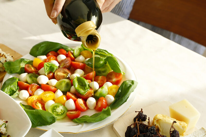 野菜と相性の良いオリーブオイルもおすすめ！