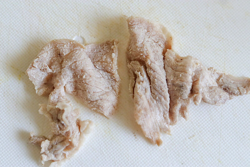 食べやすい大きさに切る