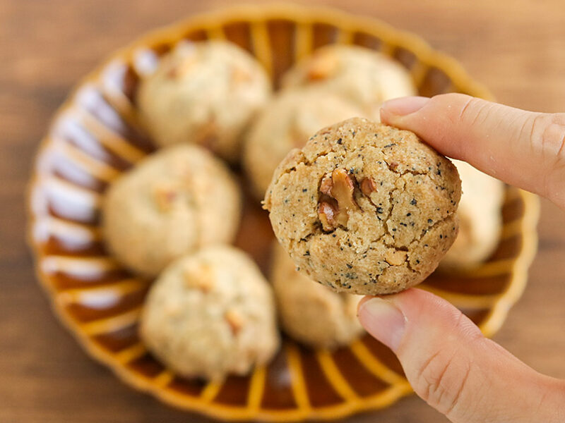 紅茶とくるみのクッキー