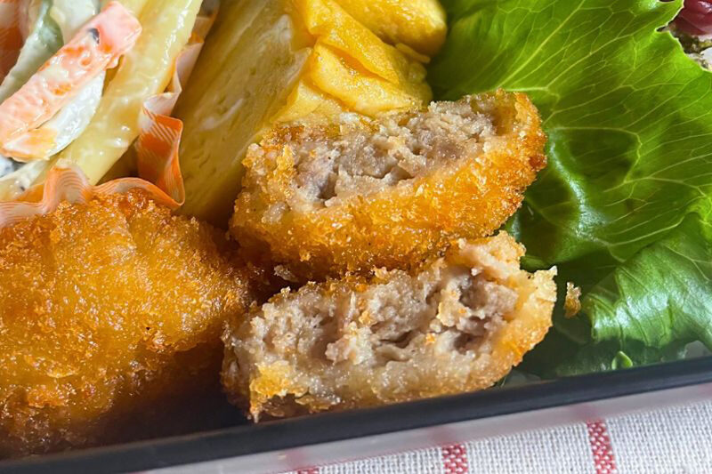 ニチレイフーズ「お肉たっぷりジューシーメンチカツ」