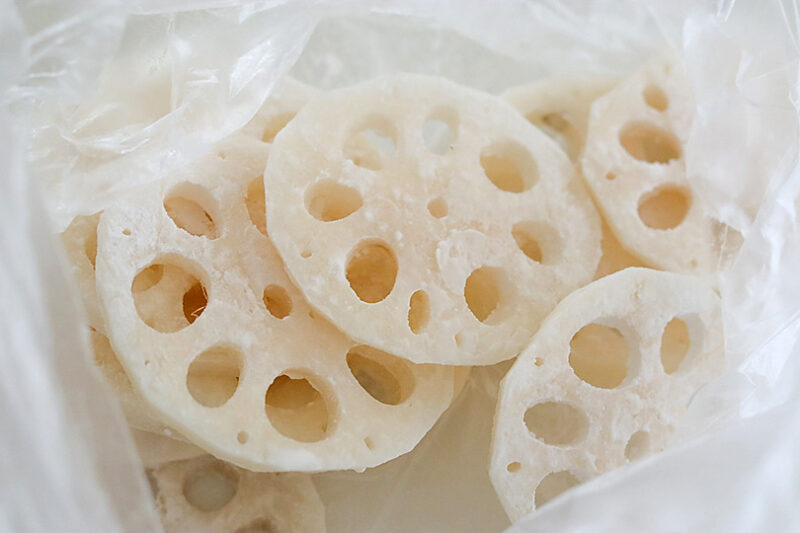 片栗粉をまぶす