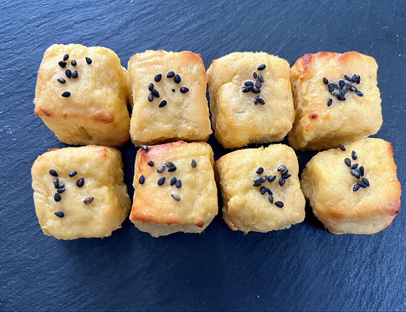 オーブンで約15分焼く