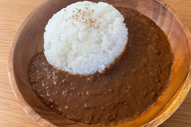 みなさまのお墨付き　ジンジャーキーマカレー