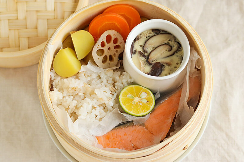 和風せいろ朝ごはん