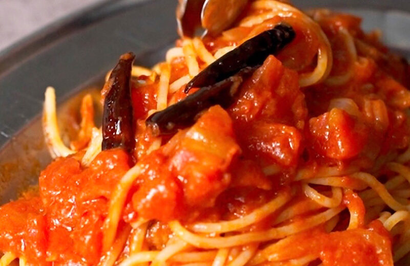 シンプルなアラビアータ