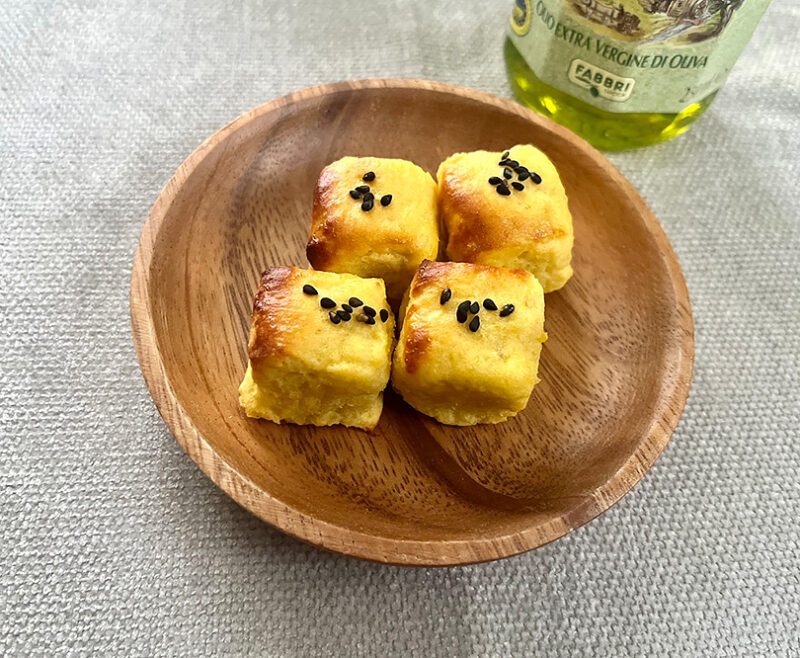 オリーブオイルで作るやさしい甘さのスイートポテト
