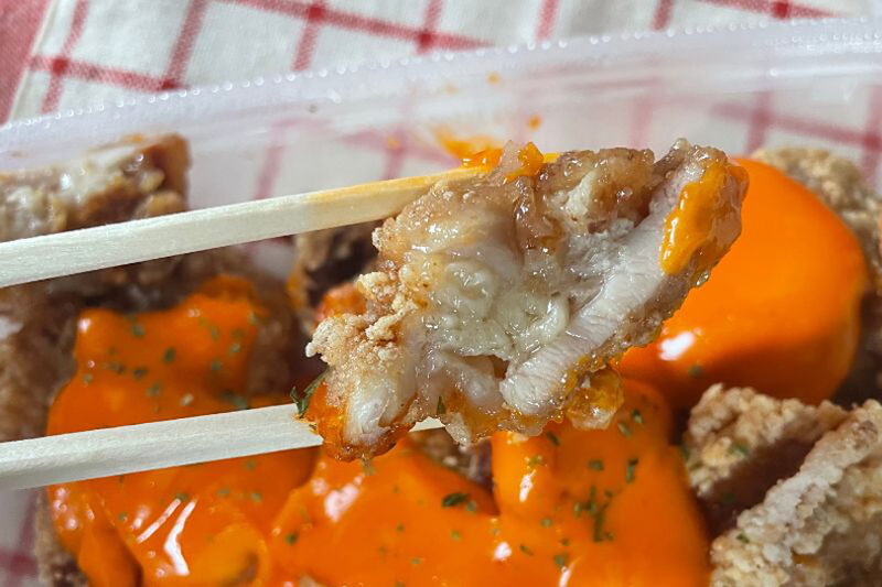 松のや コチュマヨ唐揚げ