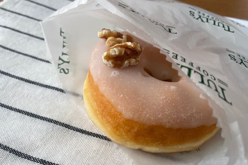 タリーズ　ハニーウォルナッツドーナツ