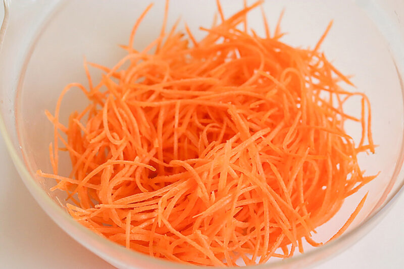 にんじん細切り