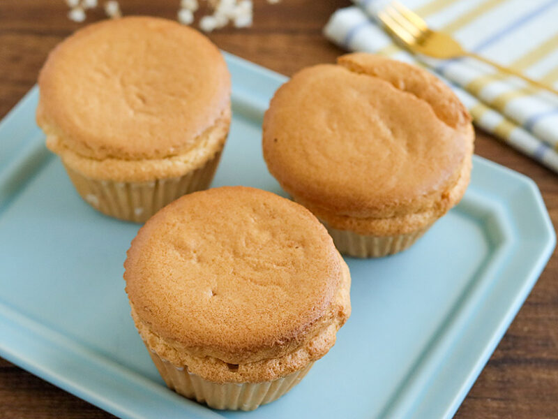 これなら失敗知らず！ふわふわ「カップシフォンケーキ」レシピ