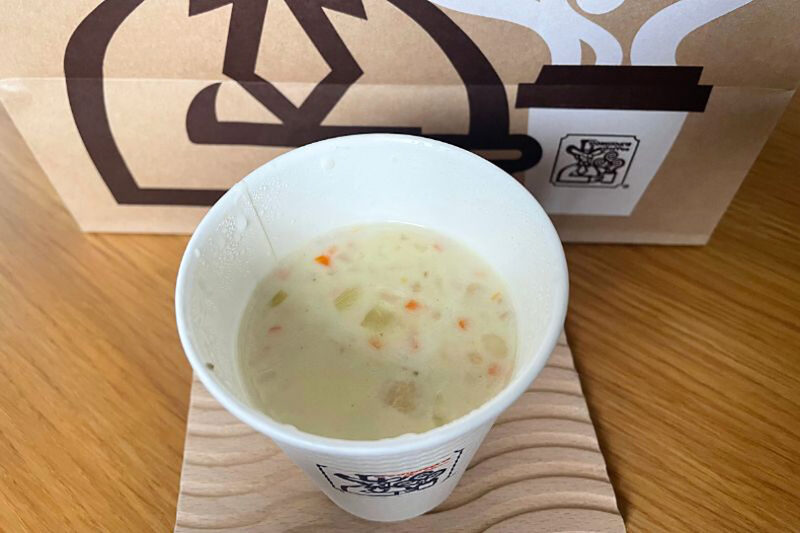 コメダ珈琲店　クラムチャウダー