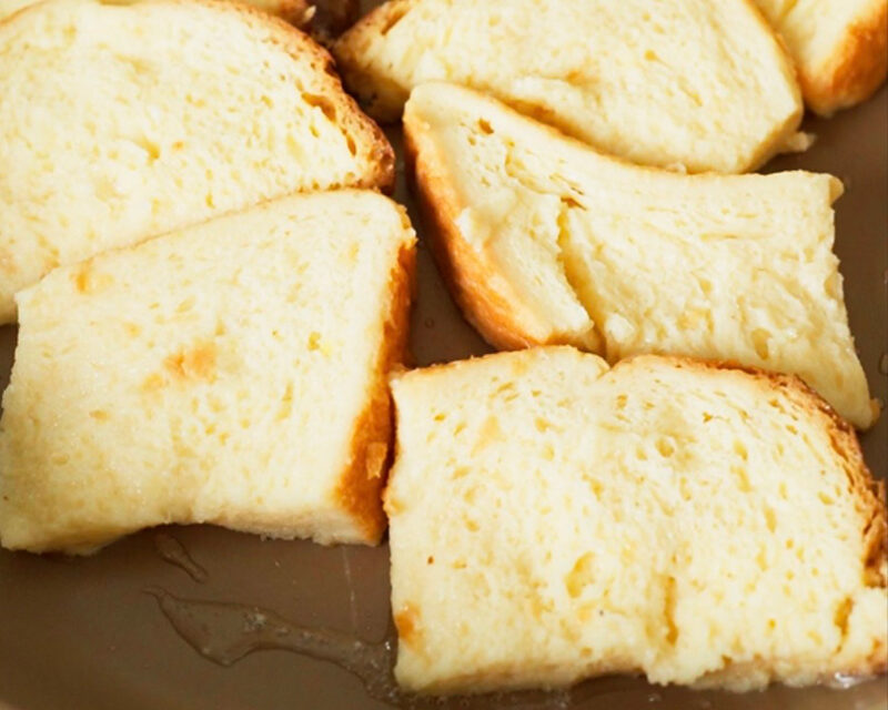 フライパンでじっくり焼く