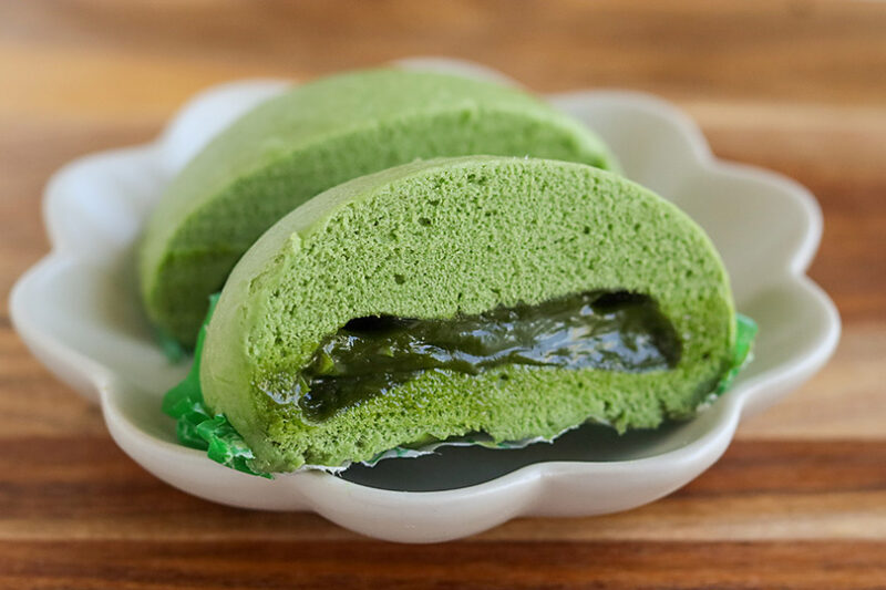 ローソン　抹茶ショコラまん