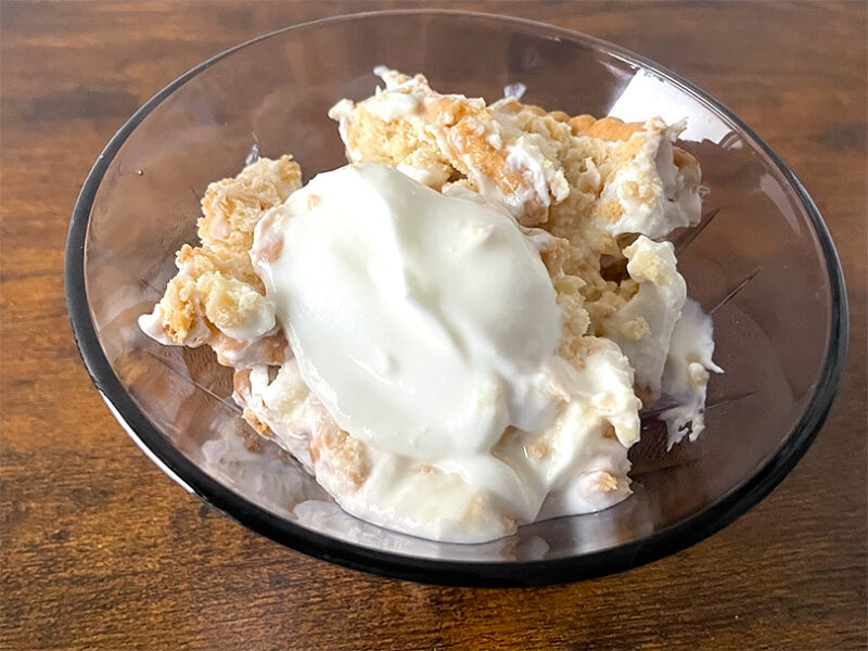 ココナッツサブレチーズケーキ