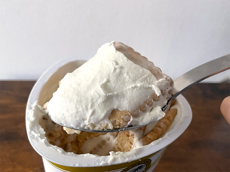 ココナッツサブレチーズケーキ