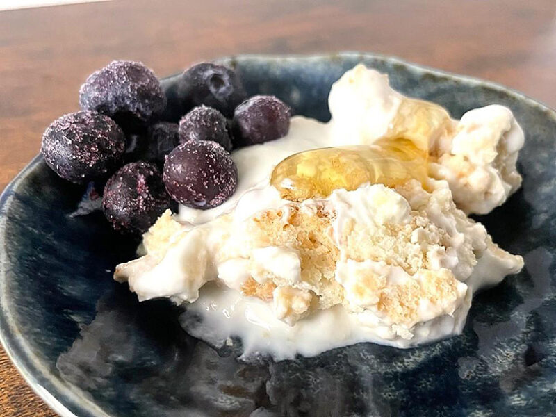 ココナッツサブレチーズケーキ