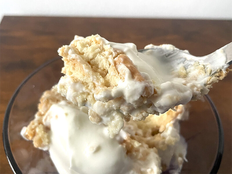 ココナッツサブレチーズケーキ