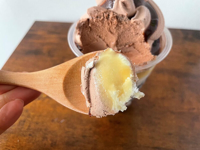 セブン-イレブン　21時にアイス　チョコバナナ