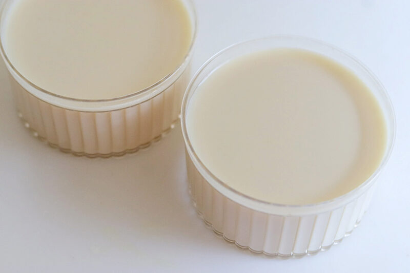 冷蔵庫で冷やし固める