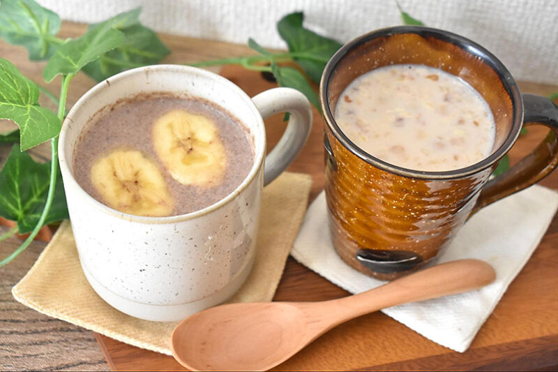 眠れぬ夜にもおすすめ!ほっと温まる快眠バナナラテアレンジレシピ2選