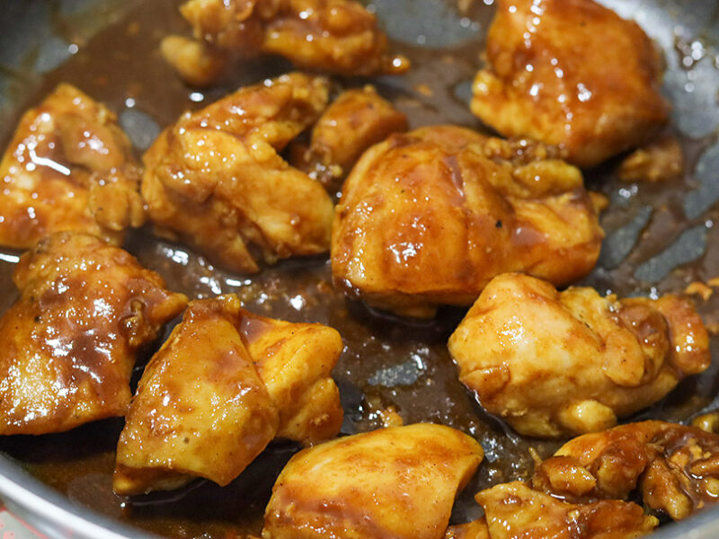 調味料を加える