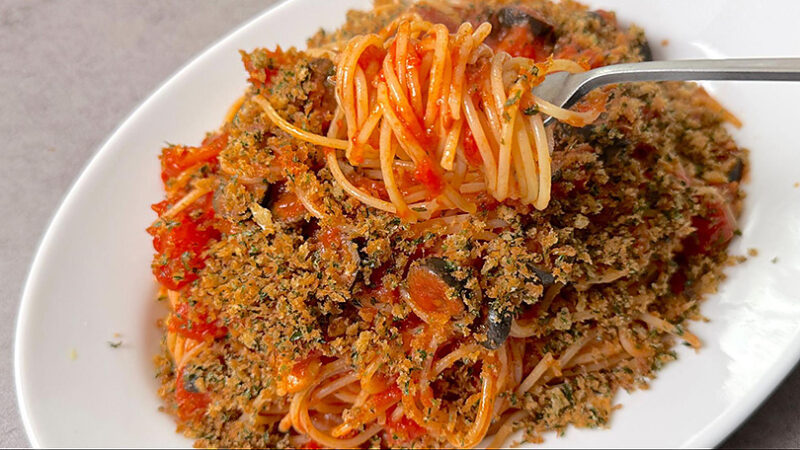 カリッとした食感のアクセント