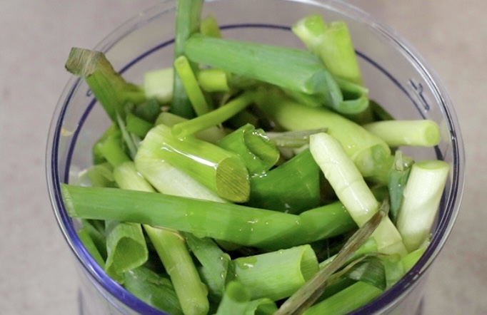 青ネギの下処理